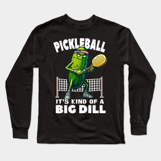 Cute Pickleball For Men Women Racket Sport Pickleball Lover Long Sleeve T-Shirt